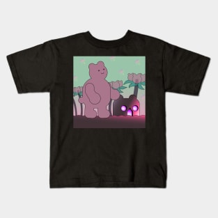 Bear at dusk Kids T-Shirt